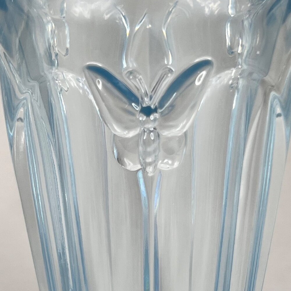 Lenox Butterfly Meadow Tumbler Highball Glass 6 1/2” Tall Drinking Glass Germany - Picture 5 of 7